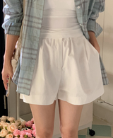 WT コットンバンディングショートパンツ (2color)