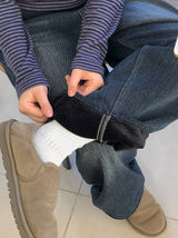 ハイソンバルーンワイドブラッシュデニムパンツ