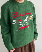 Christmas Embroidery Knit