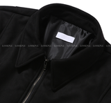 Cali Suede Overfit Rivet Bruson Jacket