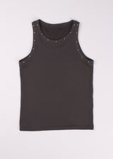 STUD SLEEVELESS