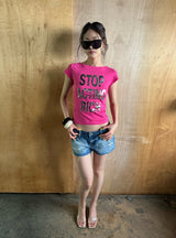stud vintage denim shorts