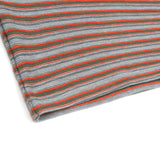 TopBasics カラースリムストライプ長袖Tシャツ