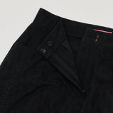 SHIRRING LONG PANTS BLACK