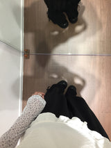 Shirring flare pants (2color)