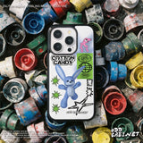 Hip 3D Blue Rabbit Epoxy Bumper iPhone Case