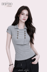 Musette Burton Layered Top