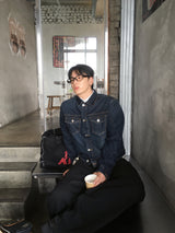 No.1853 PJ crop denim JK