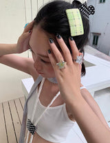 Star beads Star ring (3color)