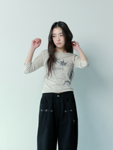 リーンスリーブTシャツ (3Color)