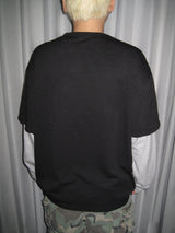レイヤード ダブルスリーブ ロングスリーブ Tシャツ(3c)
