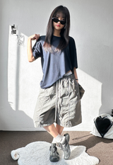 Maki Bibi Soft-Touch Basic Loose T-Shirt 10color
