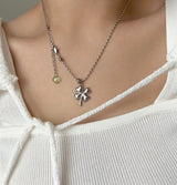 cjn ラッキークローバーキッシュ2wayボールドネックレス