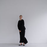High waist mermaid skirt third