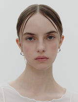 26SS★ Precise (W) Hoop Earrings M