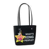 People Slogan Tote Bag