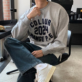 LMN エンナインカラーオーバーサイズフィットスウェットシャツ (4 colors)