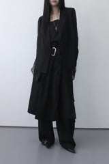 see-through strap jacket