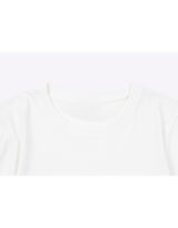 Canola Bloom Check Ribbon T-shirt Ivory