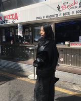 Classic leather jacket