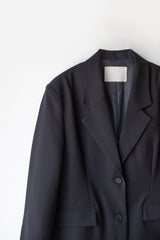 Boy wool jacket (Black)