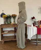 [SET UP가능] Sheep hair curve banding pants(4color)
