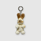 [made] cream rabbit keyring m size