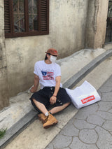 ヴィンテージクライド アメリカンフラッグ 半袖Tシャツ 3C