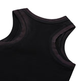 【24SS LSD COLLECTION】レディース ブリーチウォッシングスタッドタンクトップ_ブラック
