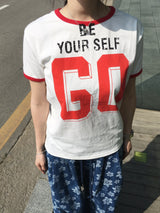 レトロGOリンガー半袖Tシャツ