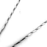 [MADE] 039 Twisted square necklace