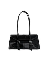 bug square buckle shoulder bag