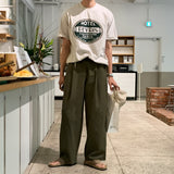 LMN Rickel フェリスラウンドオーバーサイズフィット半袖Tシャツ (4 colors)