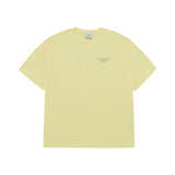24FWベーシックロゴシーズン3ショートスリーブTシャツ ライトイエロー