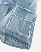 Indie Bermuda Cargo Denim Pants