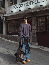 Max Wide Denim Pants