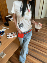 Cutie Animal Short Sleeve T-Shirt