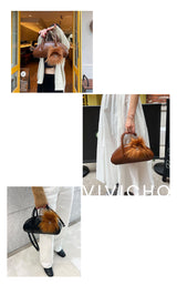 VIVICHO VIVIMON ブラウンキーリング