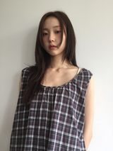 Nerong check midi dress (2color)