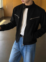 Veil Suede Rider Jacket (3color)