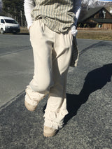 Swan Golji Frill Banding Pants (3c)