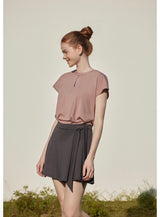 Lily swimdress Indi pink&Charcoal