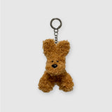 [made] brown dog keyring