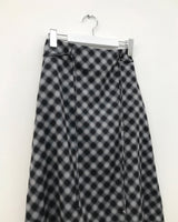 メロウシフォンチェッカースカート (2 Colors)