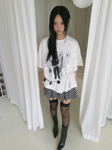 COVEN Tシャツ (WHITE / CHARCOAL)
