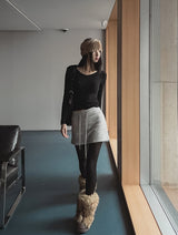 Dali Brushed Sweat Skirt