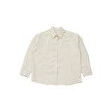 オーバーラップバックシャツ
