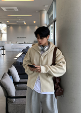 Cant Hachi Warm Knit Hooded Zip-Up