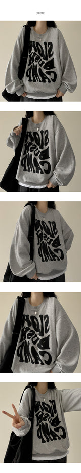 Slow graphic sweatshirt