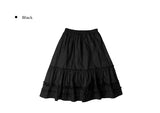 Myael Frill Shirring Tiered Midi Skirt